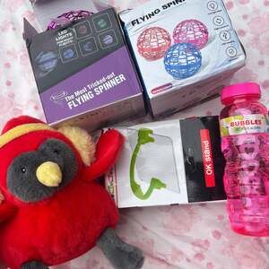 Kids Bundle — Flying Orbs, Phone Holders, Plush & Bubbles